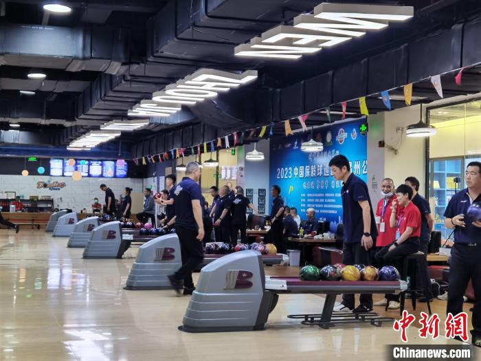 2023中国保龄球巡回赛温州公开赛开赛