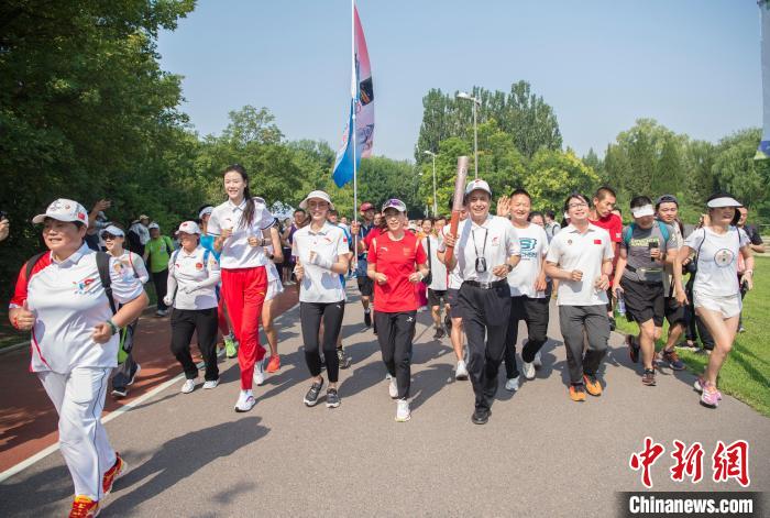 致敬奥林匹克精神 “6.23公里+接力跑”活动在北京启动