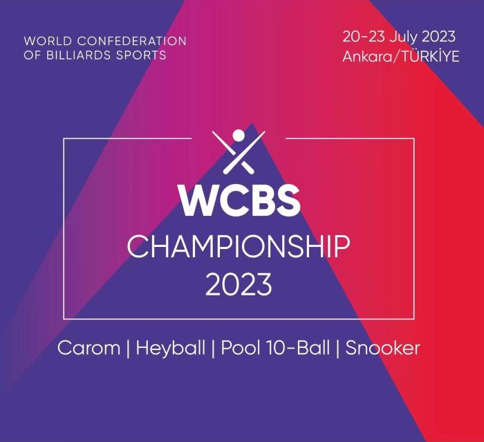 赵汝亮史天琪参与WCBS全台球世锦赛中式台球角逐