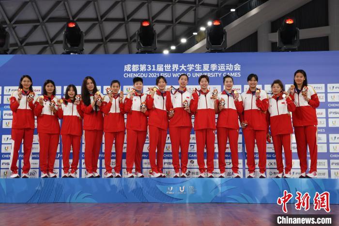 （成都大运会）中国队战胜意大利队 第三次夺得大运会女子水球冠军