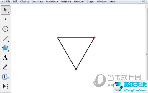 怎样用几何画板画三角形(几何画板怎么画三角板)