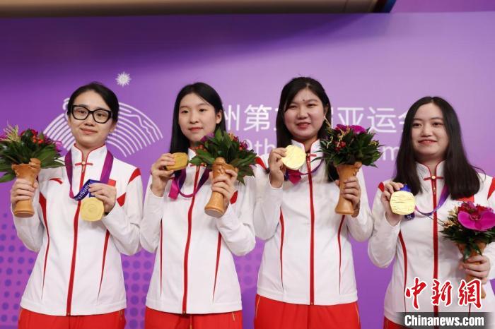（杭州亚运会）中国亚运围棋首金诞生 女子团体杭州夺冠