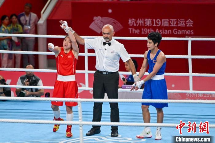 （杭州亚运会）杭州亚运会拳击项目首个金牌日 中国队收获1金1银