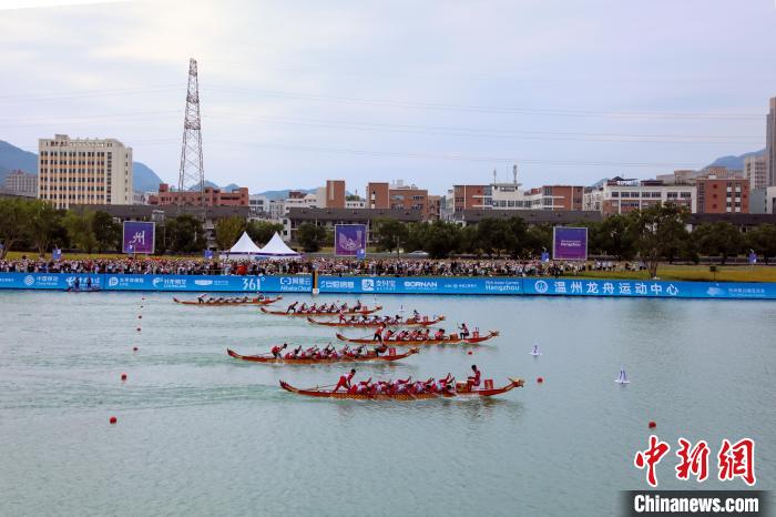 （杭州亚运会）龙舟500米直道竞速赛 中国男女队再次包揽冠军