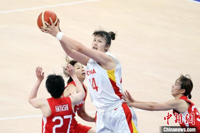 （杭州亚运会）女篮决赛中国队击败日本队 全胜战绩蝉联亚运金牌