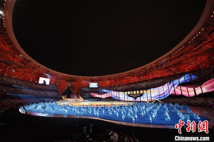 （杭州亚运会）开幕式特写：潮起亚细亚