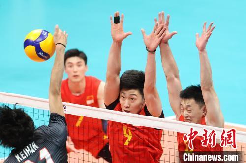 （杭州亚运会）中国男排3:0战胜日本晋级杭州亚运会决赛
