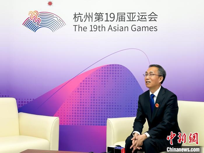 （杭州亚运会）中国体育代表团团部官员高超：中华体育健儿成功诠释了中华体育精神