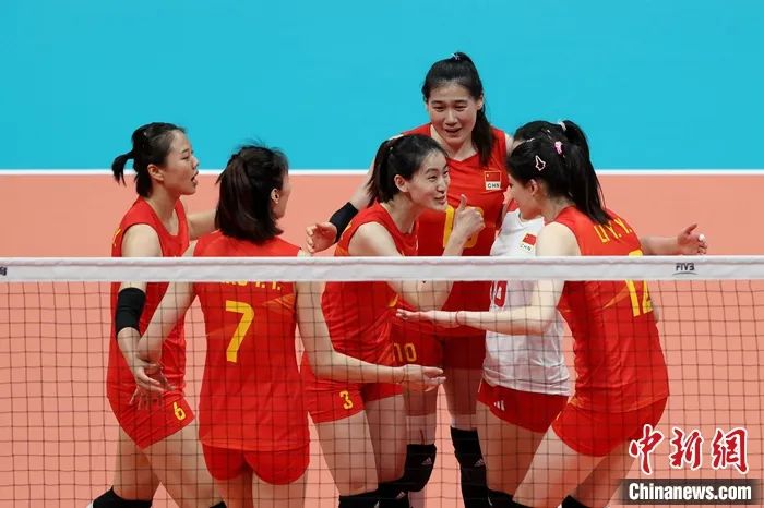 五场比赛一局未丢，中国女排晋级亚运决赛