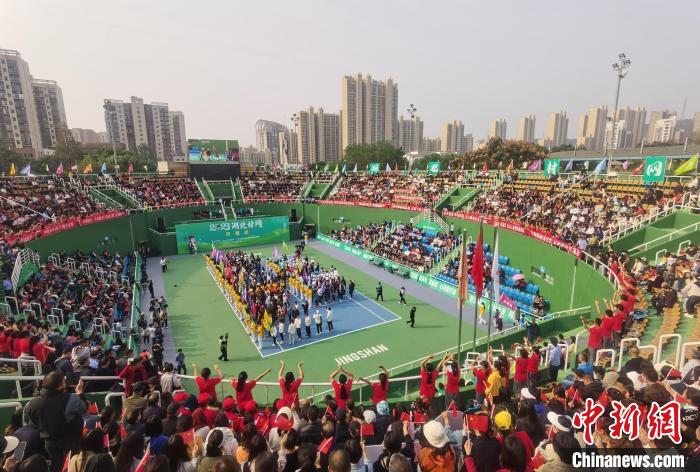 湖北村网在“中国网球之乡”京山开赛